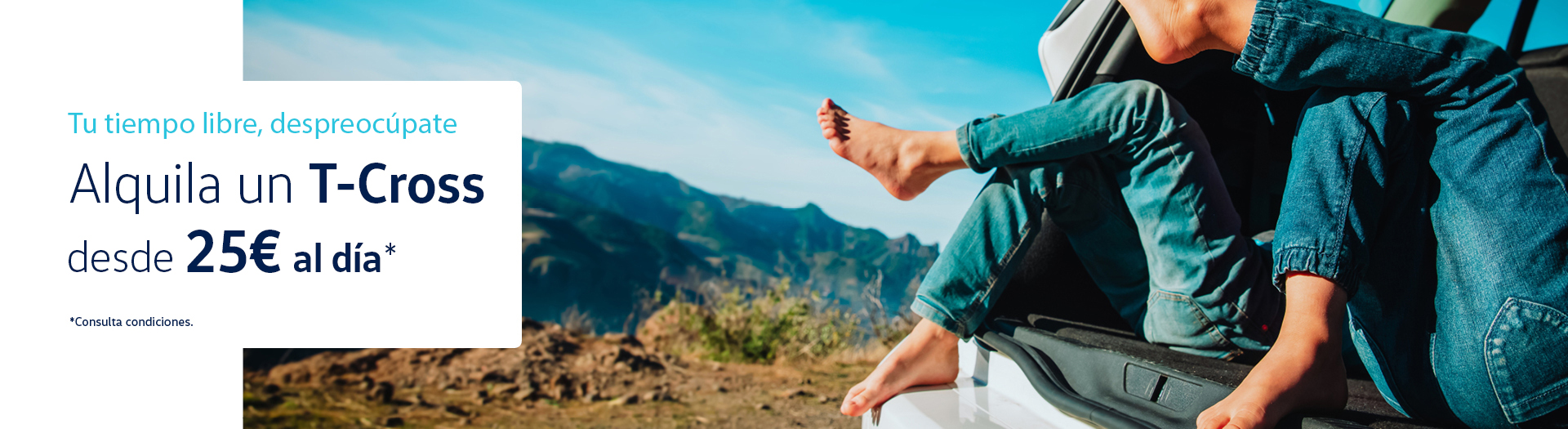 Alquila un TCross desde 25€ al dia Alquila un TCross desde 25€ al dia